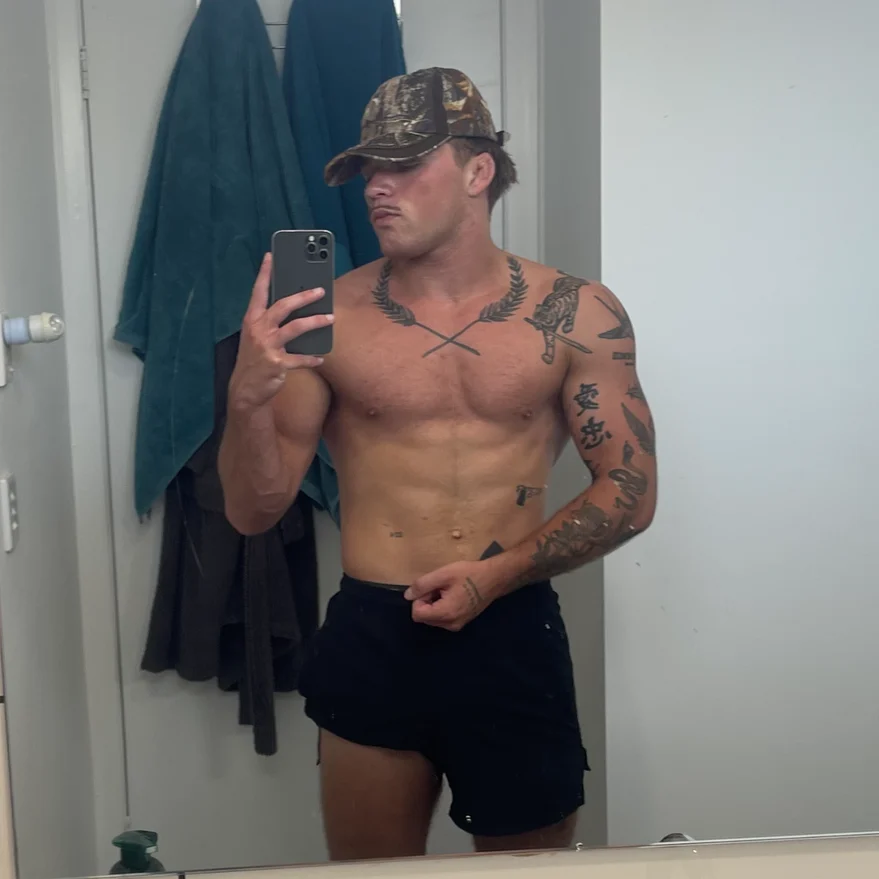 Athlete physique transformation